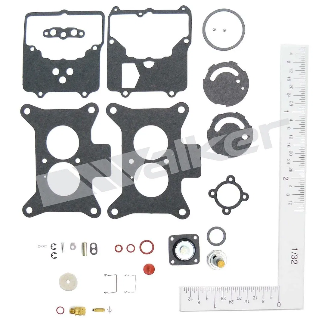 15369D – WALKER PROD. Carburetor Rebuild Kit, For Use With Ford 2 Barrel Carburetor With Accelerator Pump/ Needle/ Fl...